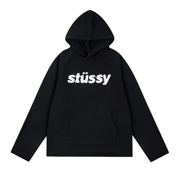 Stussy Black Hoodie - Picture 1 of 1